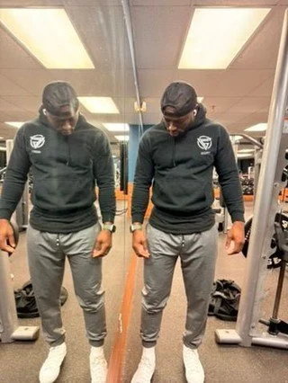 Strong Body Steady Soul Day 2. Physical discipline is the bridge to spiritual strength. A lazy body cannot carry a steady soul. Take your first spiritual rep today. Visit www.godly-fitness.com and follow @_godlyfitness_. DM me. #gym #fitness #GodFit 