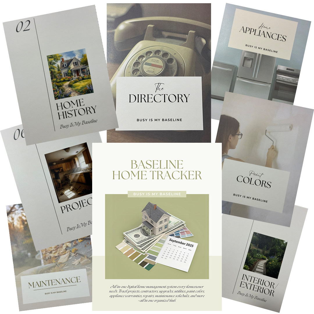 HomeTracker™ - 1 Book