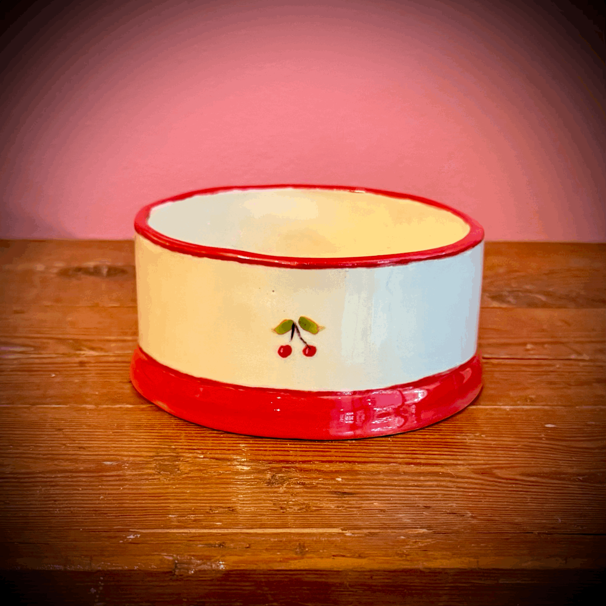 Red Cherries Bowl Small