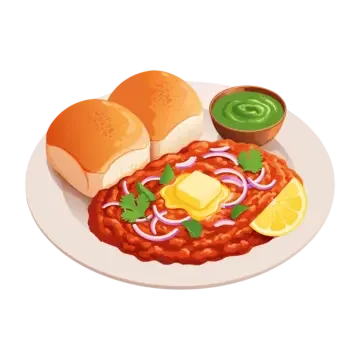 DEC 21: Pav Bhaji & Assorted Pakoras