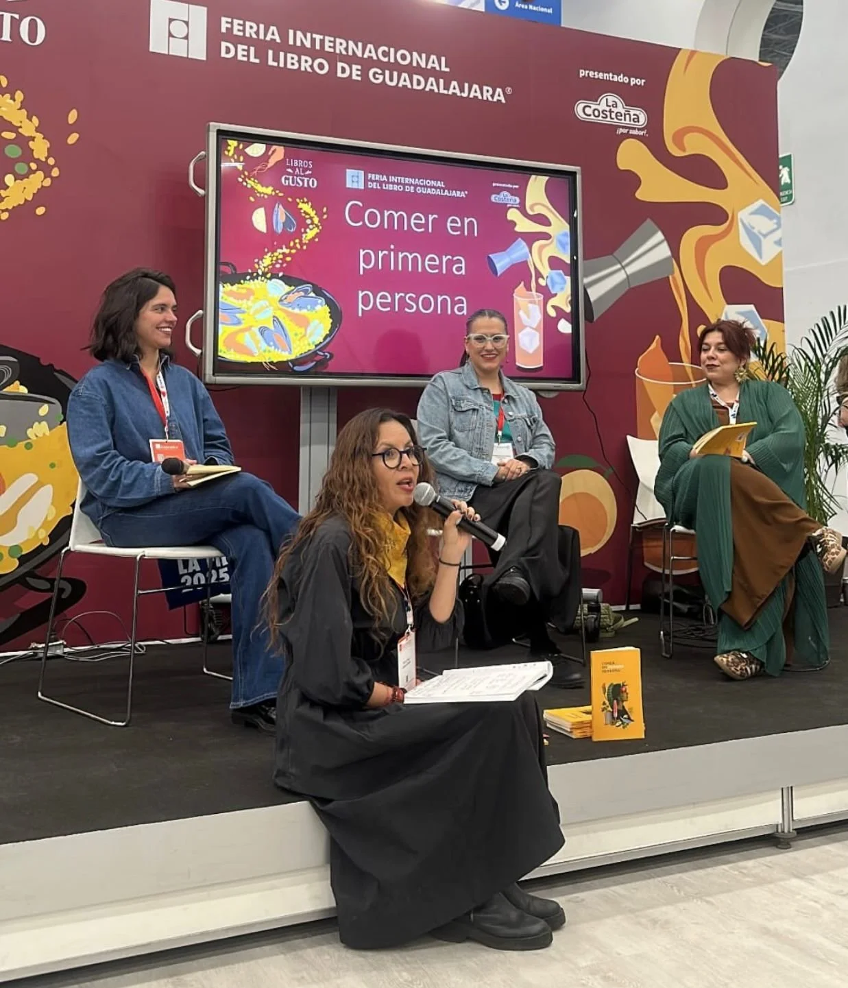 Laura Linares, Wendy Pérez, Luza Alvarado y Mariana Orozco, FIL Guadalajara 2025