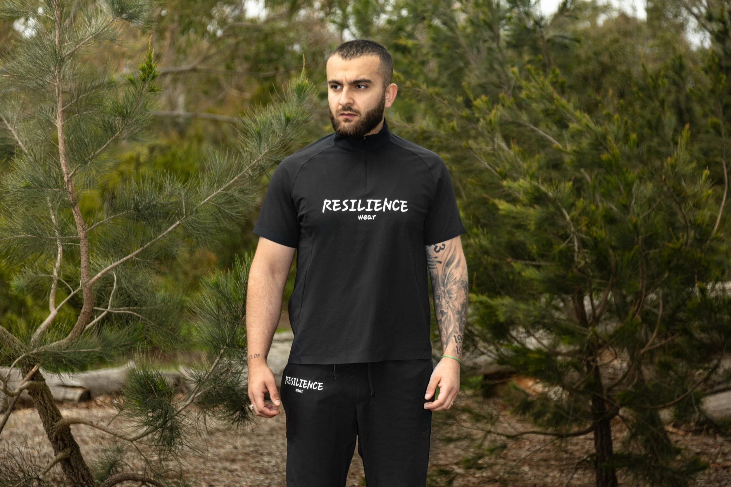 Resilience Wear UPF50+ Pro Zip Tee