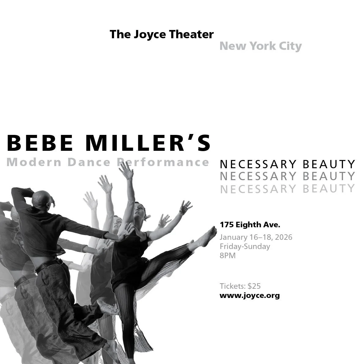 Bebe Miller poster series for my type 1 final! This project was split into multiple phases, the work shown is from the final four. It&rsquo;s finals season, so some big projects will be posted soon! 💃