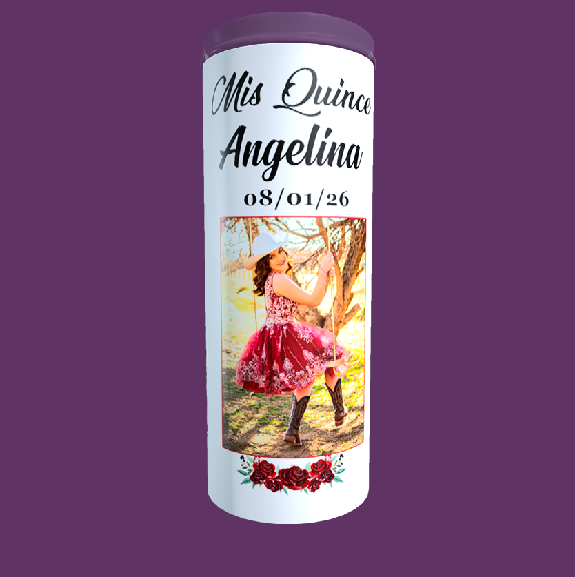 Angelina - 12 Vasos de 20 Onz