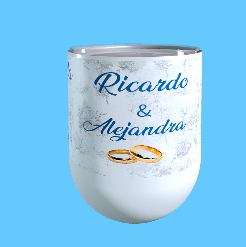 Ricardo & Alejandra ( 12 vasos )
