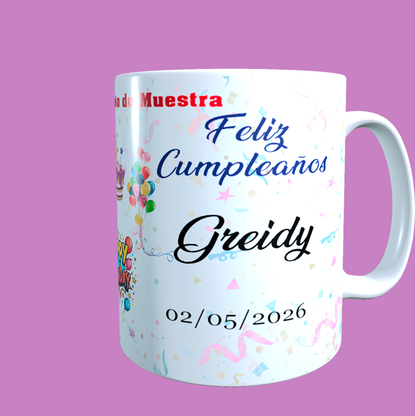 Greidy - 13 Tazas Blancas