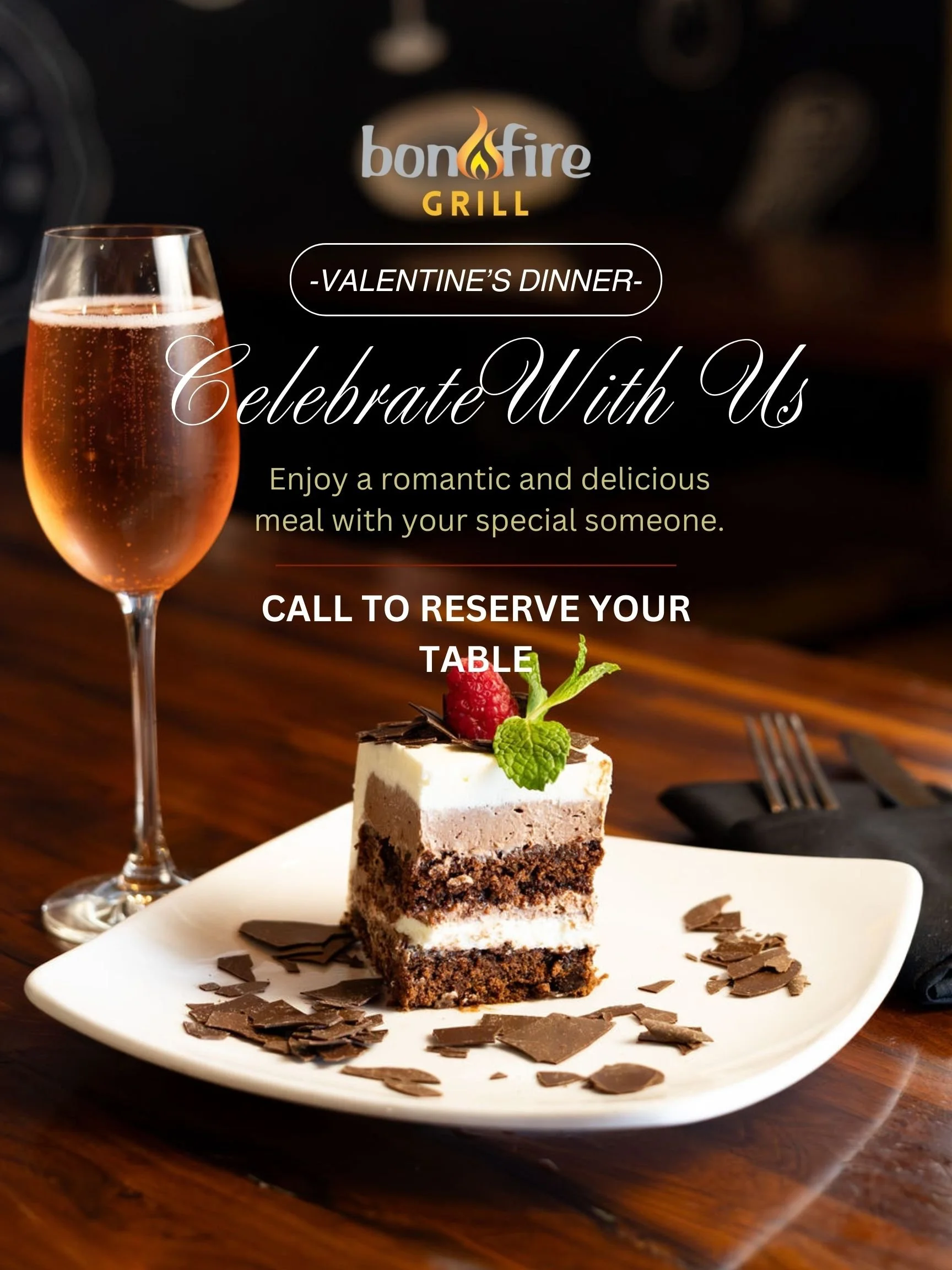 Valentine's Day at Bonfire Grill