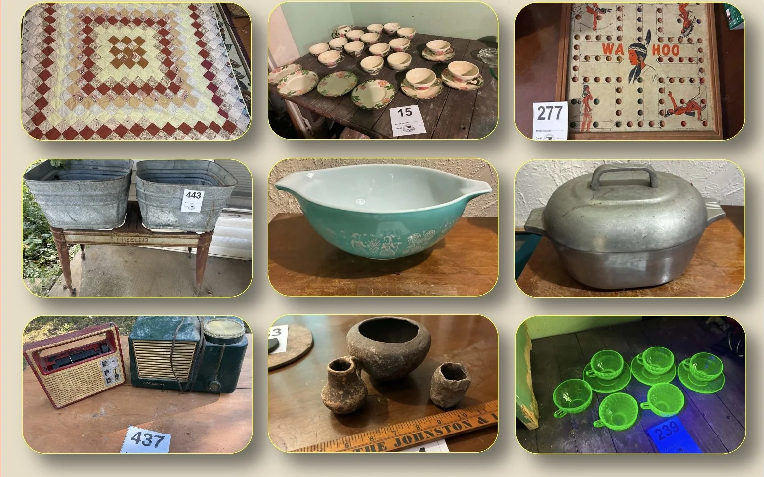 Curliss Estate Online Auction