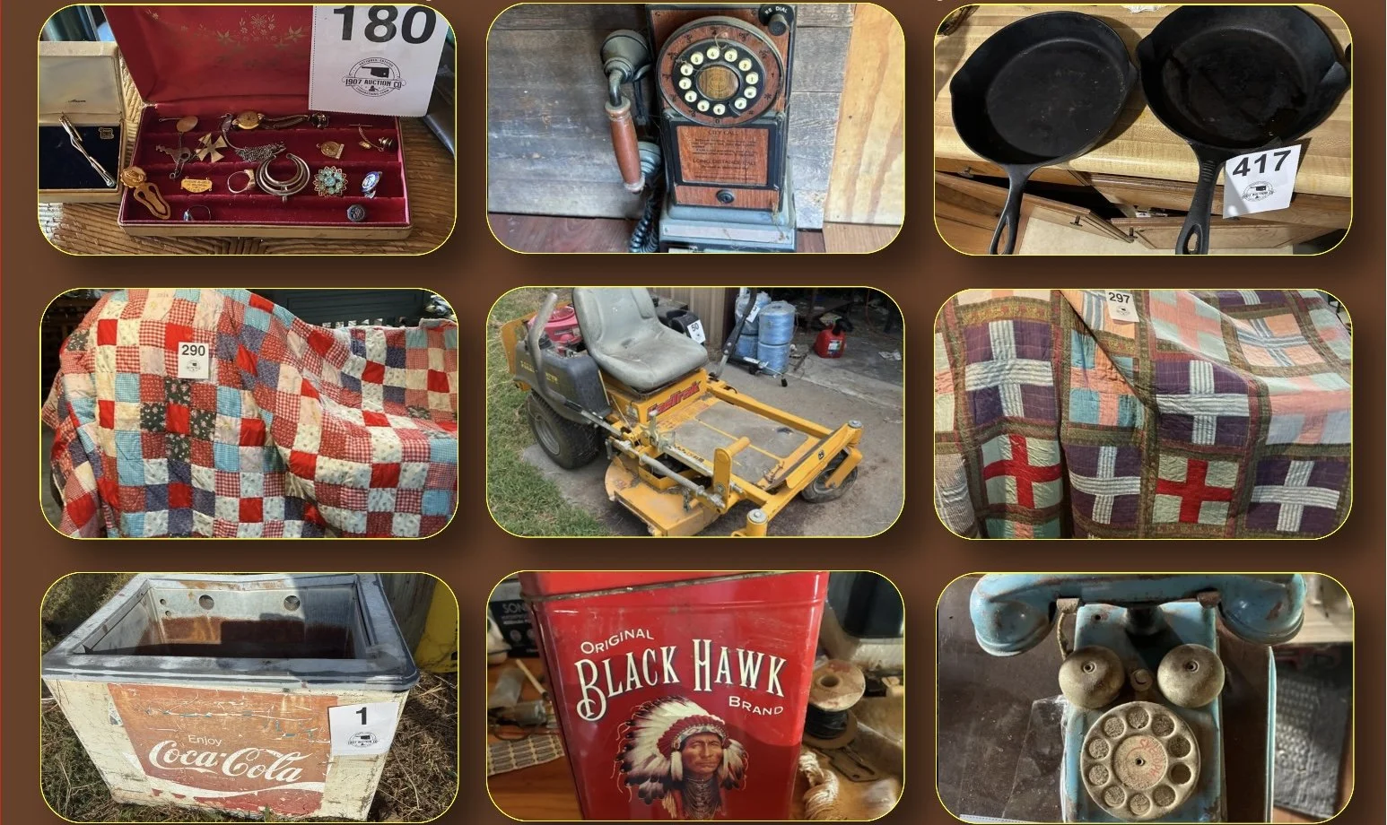 Wood Estate Auction
