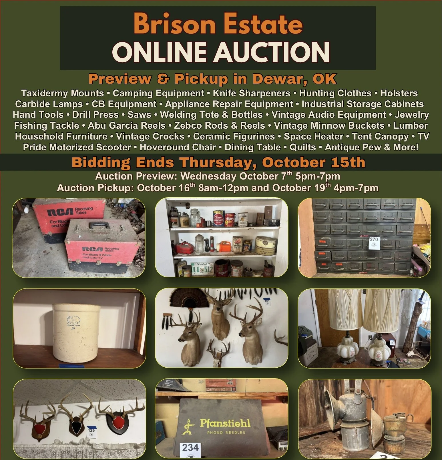 Brison Estate Auction