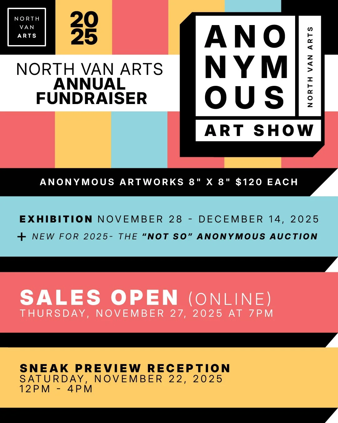 Anonymous Art Show Poster