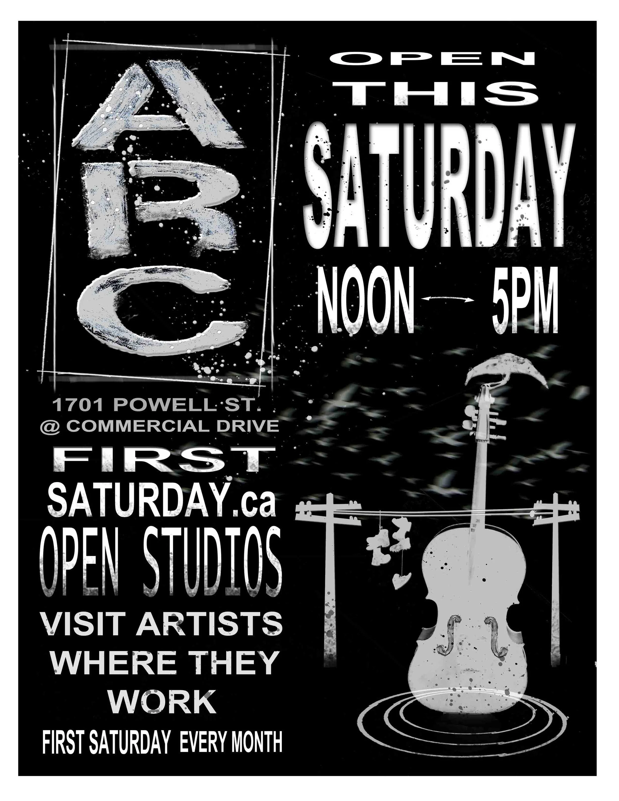 ARC First Saturdays Poster