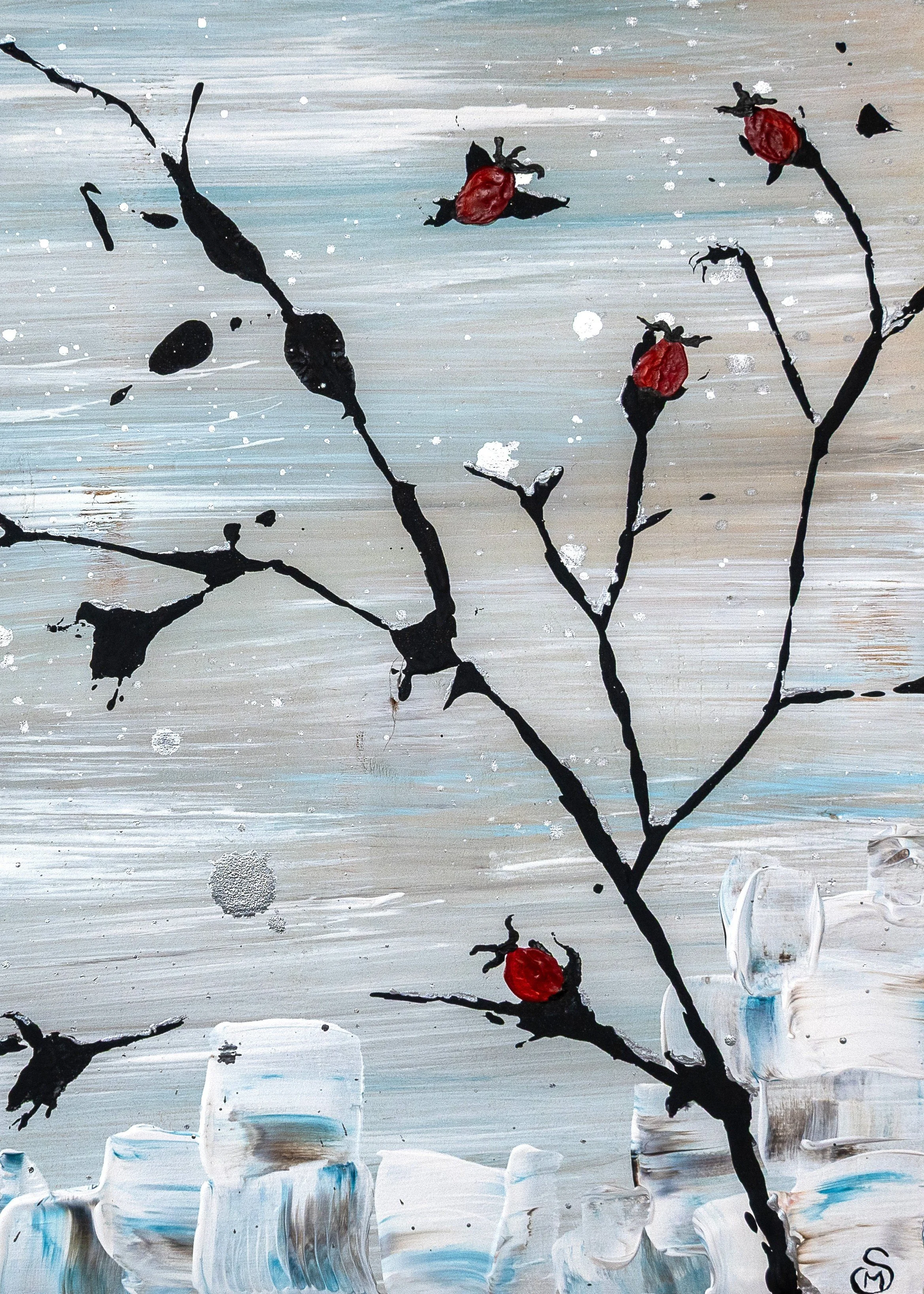 Postcard - Rosehips