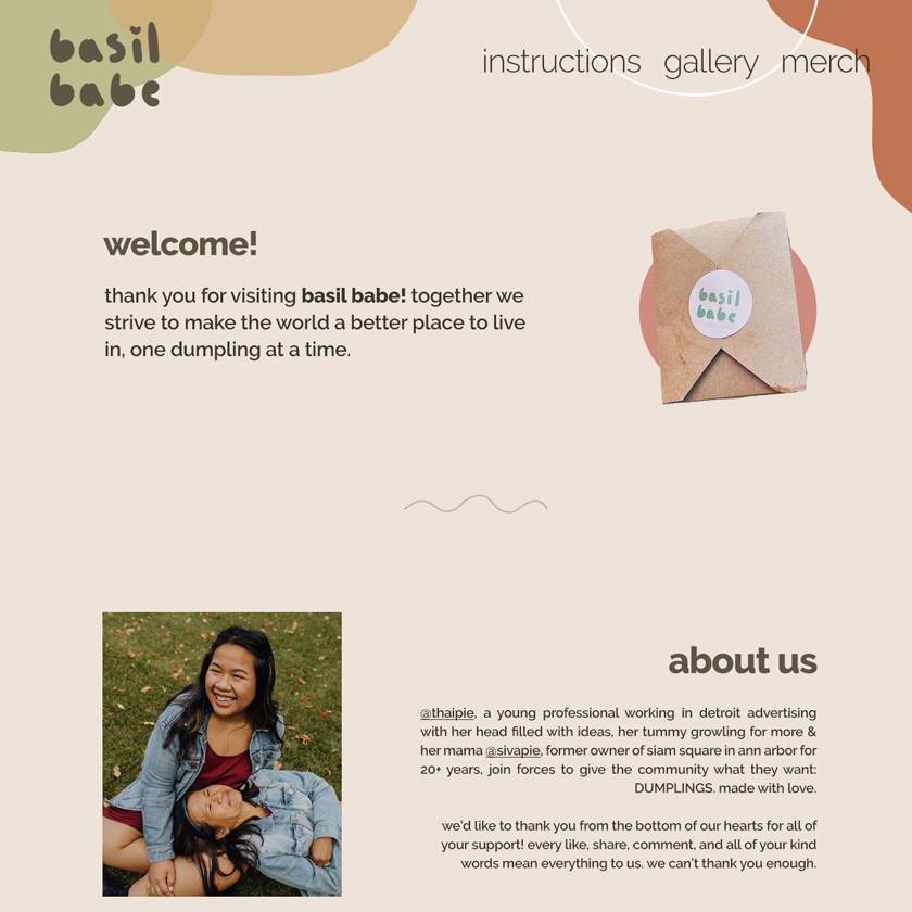 Basil Babe Website