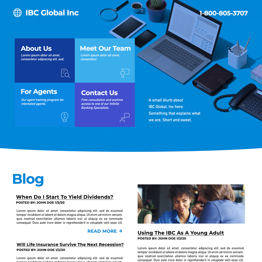 IBC Website Redesign