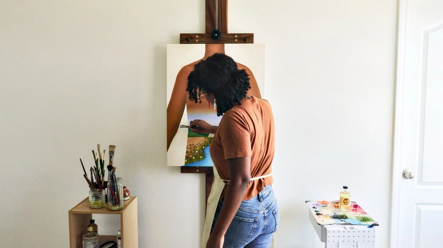 Over the past couple of months, the Lord has been shifting a lot in my life&mdash;including the direction my business is headed in this season.

The wall easel you see in this photo is one I&rsquo;d been ready to purchase myself&mdash;but the Lord to