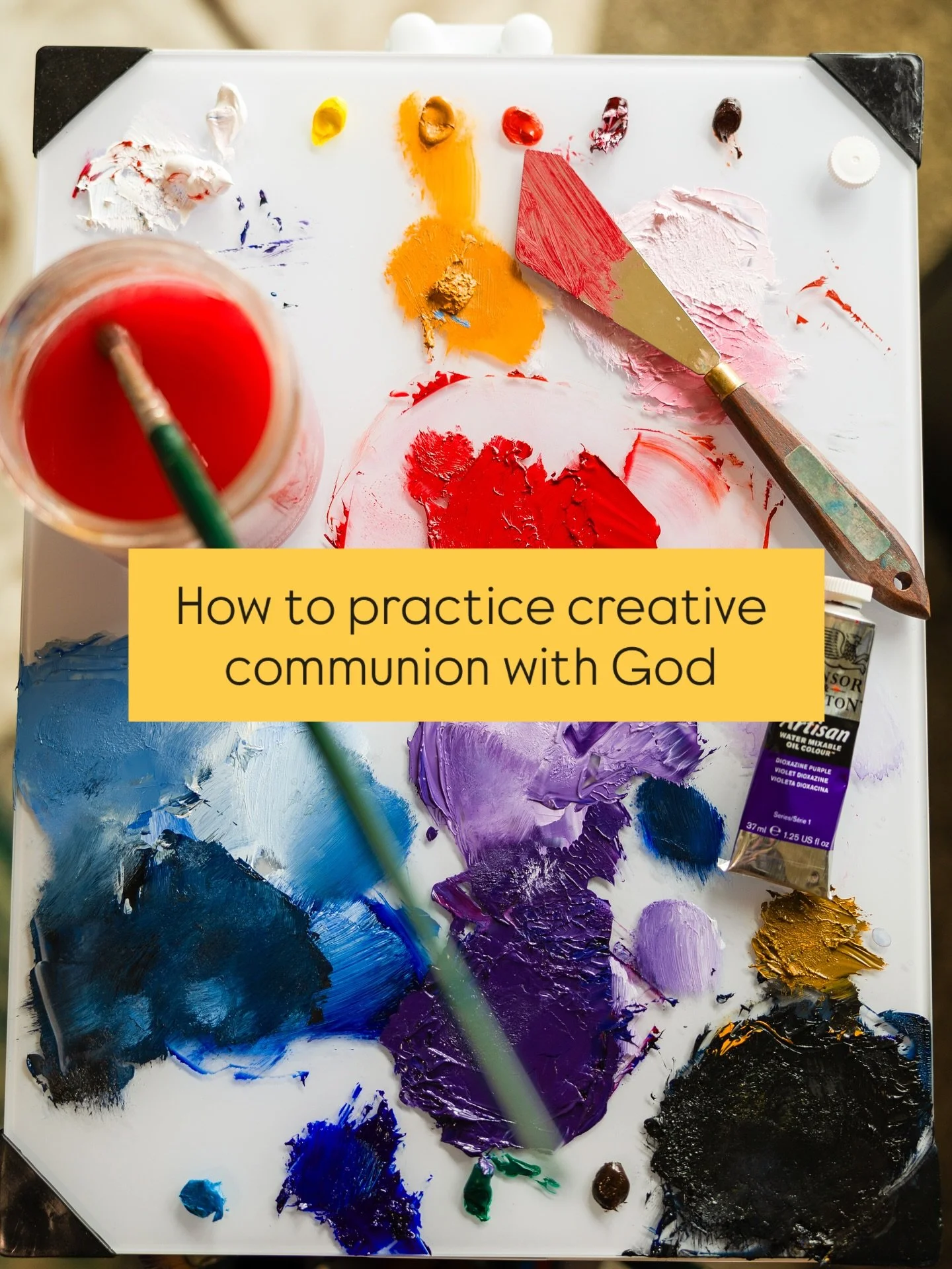 REST &rarr; MEDITATE &rarr; RECEIVE &rarr; CREATE

Creative communion isn&rsquo;t complicated&mdash;we just forget to slow down long enough to let God lead us. These are the same steps He&rsquo;s walked me through over and over, especially when my mi