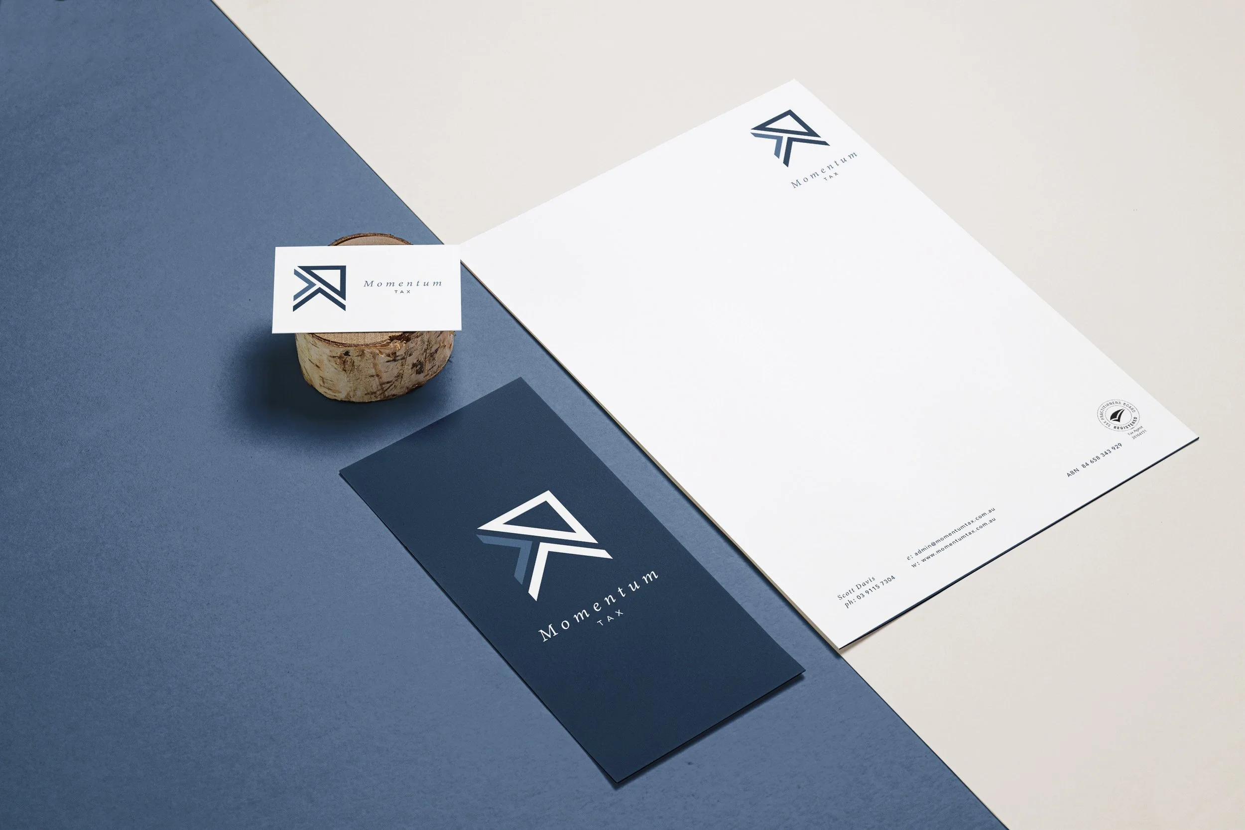 Simple Modern Stationery Design Logo design for Tax Accountant