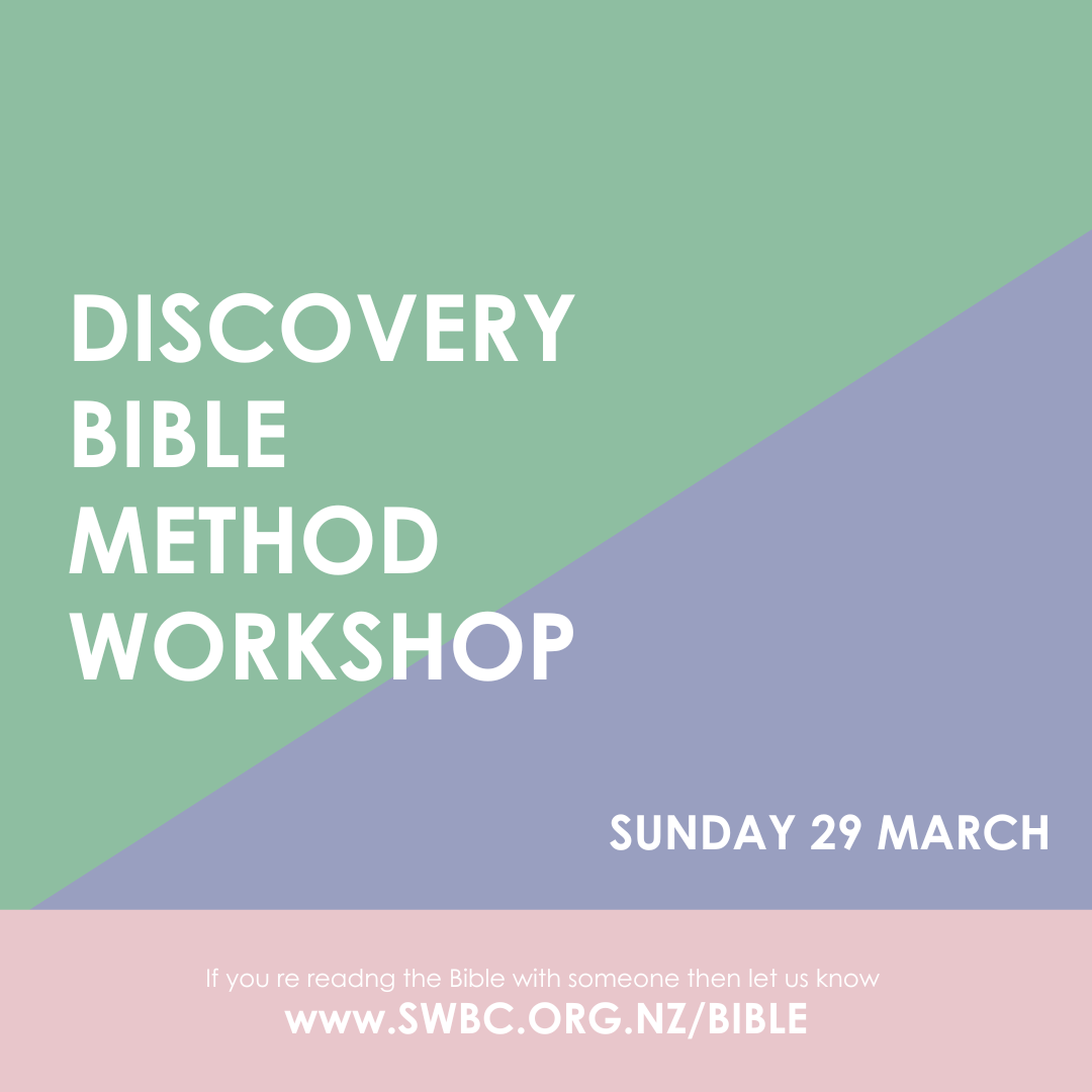 Discovery Bible Method Workshop
