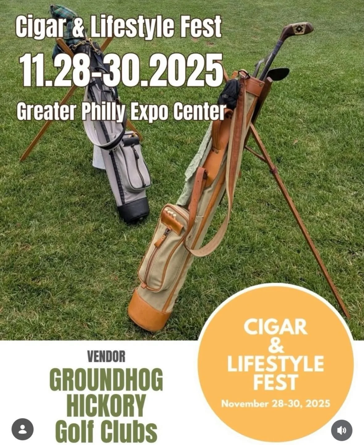 Catch me tomorrow and through the weekend live and in person at the Cigar and Lifestyle Fest at the Greater Philadelphia Convention Center at Oaks. 

I'll have my full inventory for sale on site and will be taking custom orders as well. 

See you the