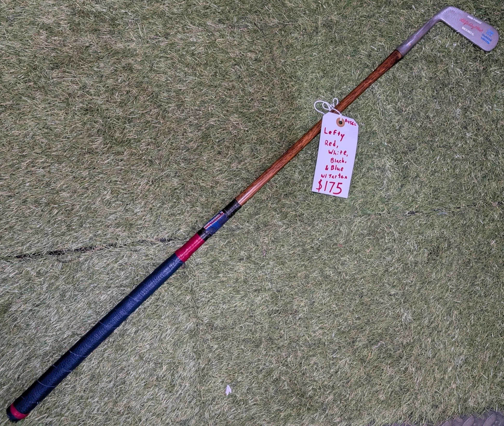 Red, White, Black and Blue with Tartan (Lefty)