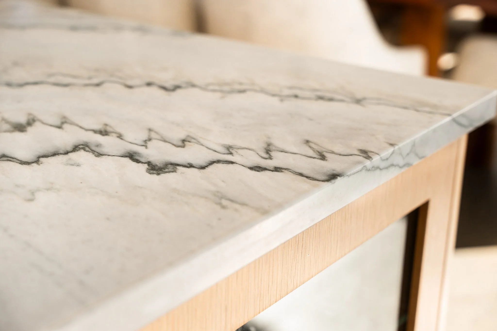 Wide plank timber flooring running throughout the home enhances flow and warmth.
