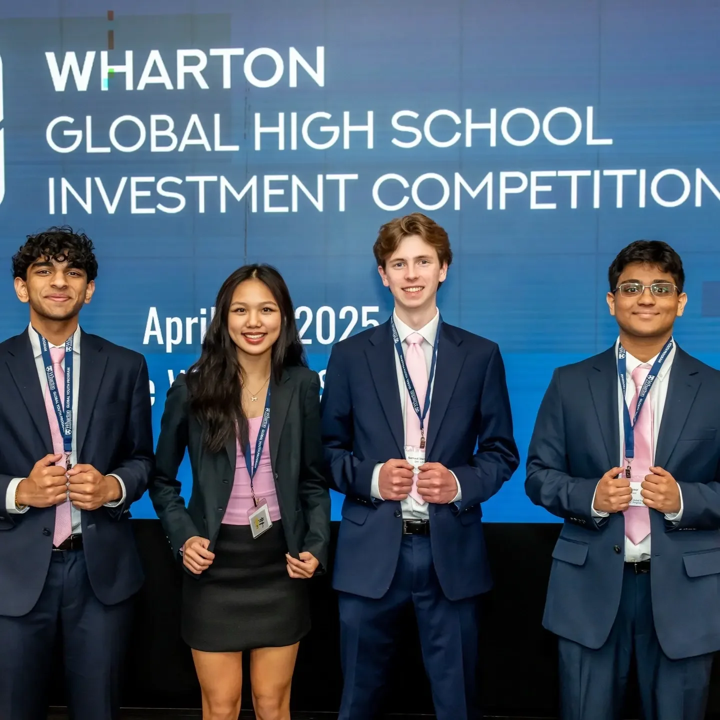 Students of Wharton Global High School Investment Competition.