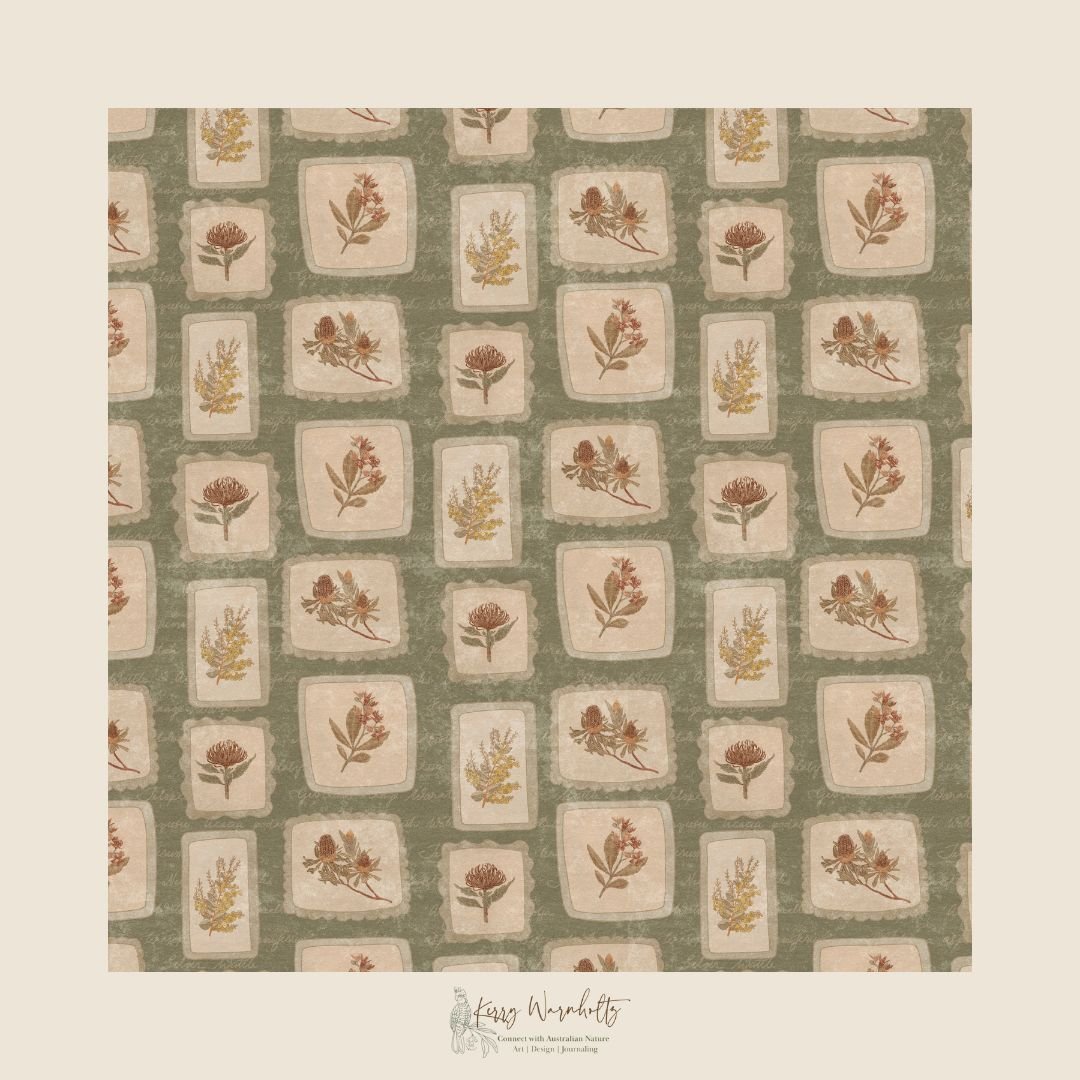 Wildflower Study Repeat – Sage Ground