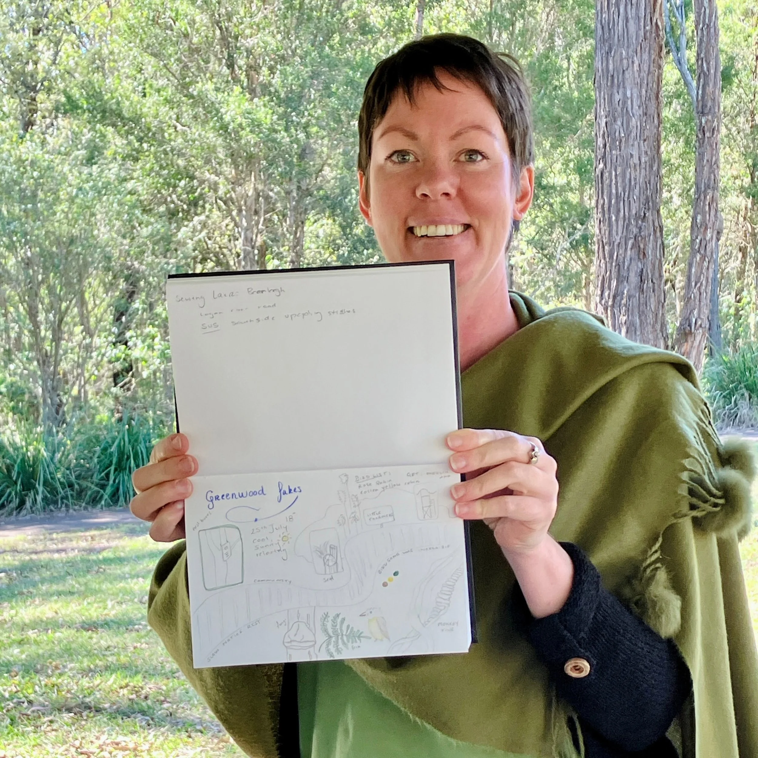 'Nature Journaling at Greenwood Lakes' workshop - Greenwood Lakes Forestdale, Qld, July & August 2026