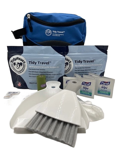 Tidy Travel™ - The Original Emergency Pet Accident Kit