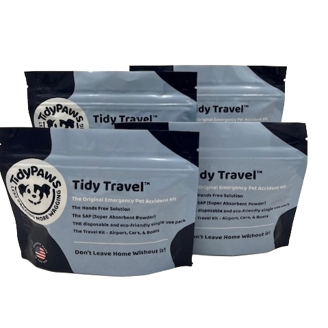 Tidy Travel™ Single-Use 4-Pack