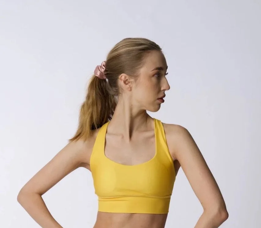 Riley Yellow Bra