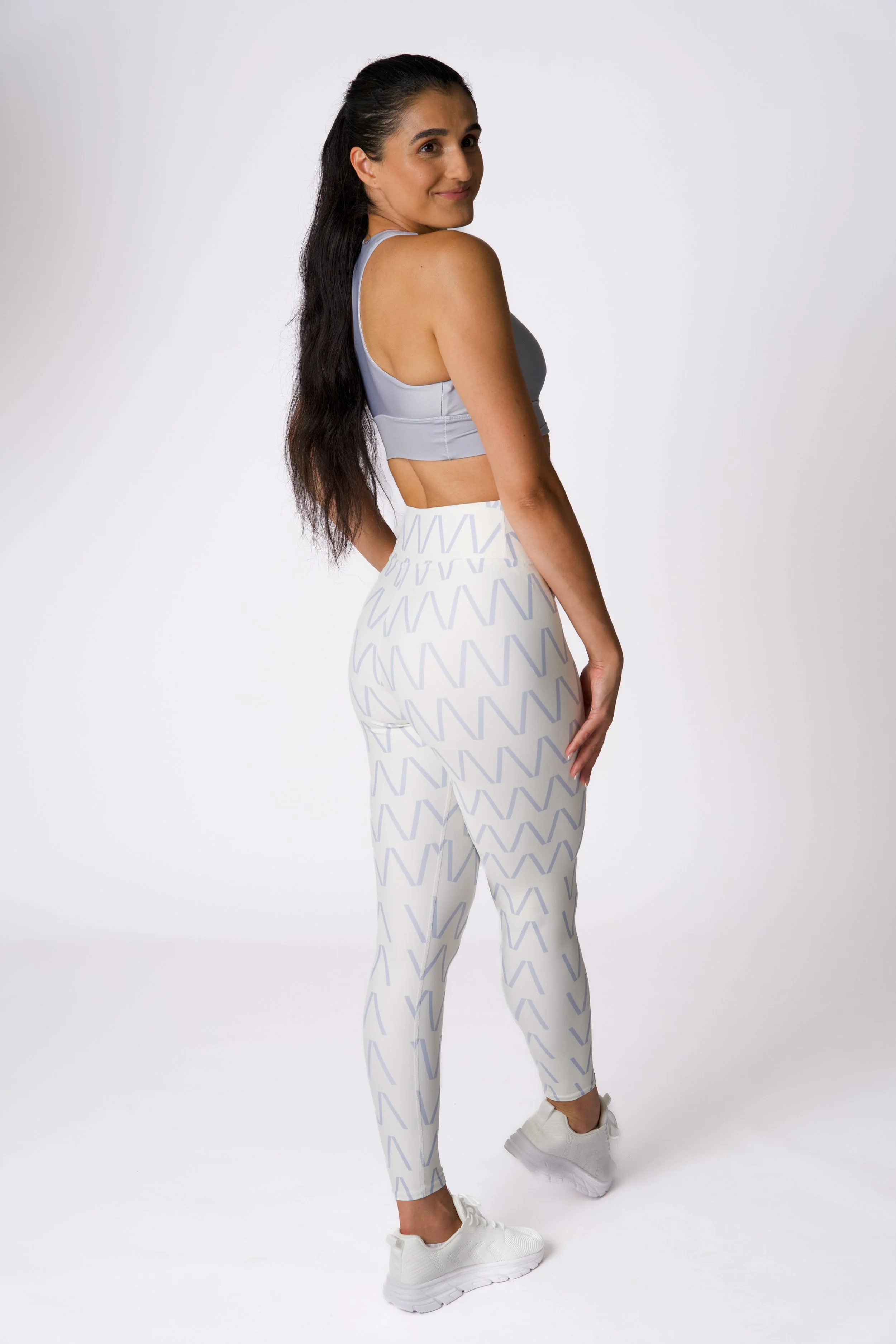 Mira Apricot White Leggings .JPG