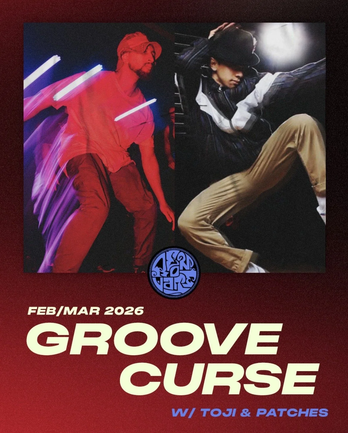 Groove Curse: Feb 28 & March 7 (6pm-8pm)