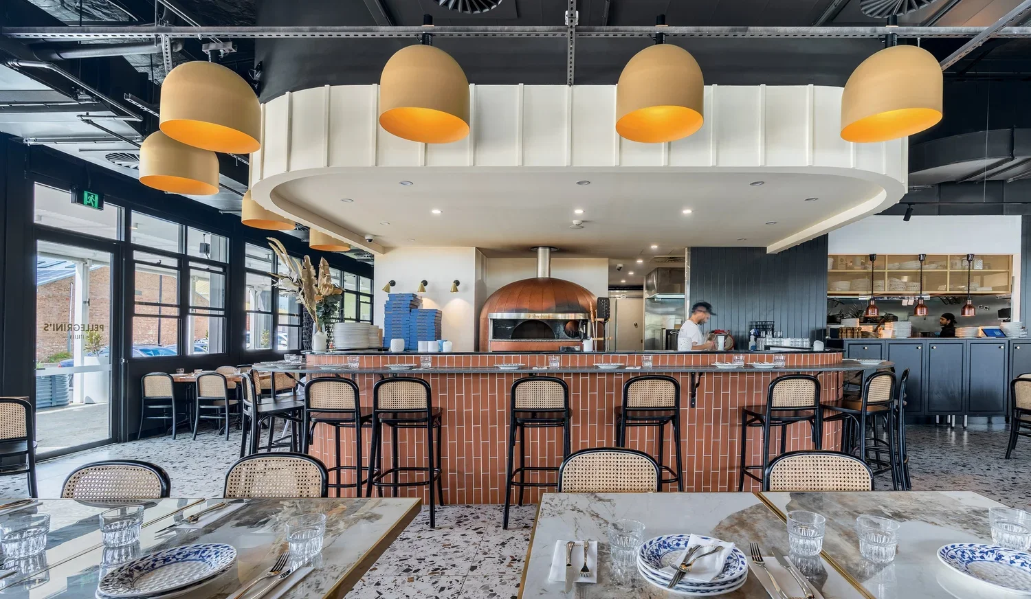 Christening Venue Inside at Orange Pellegrini's