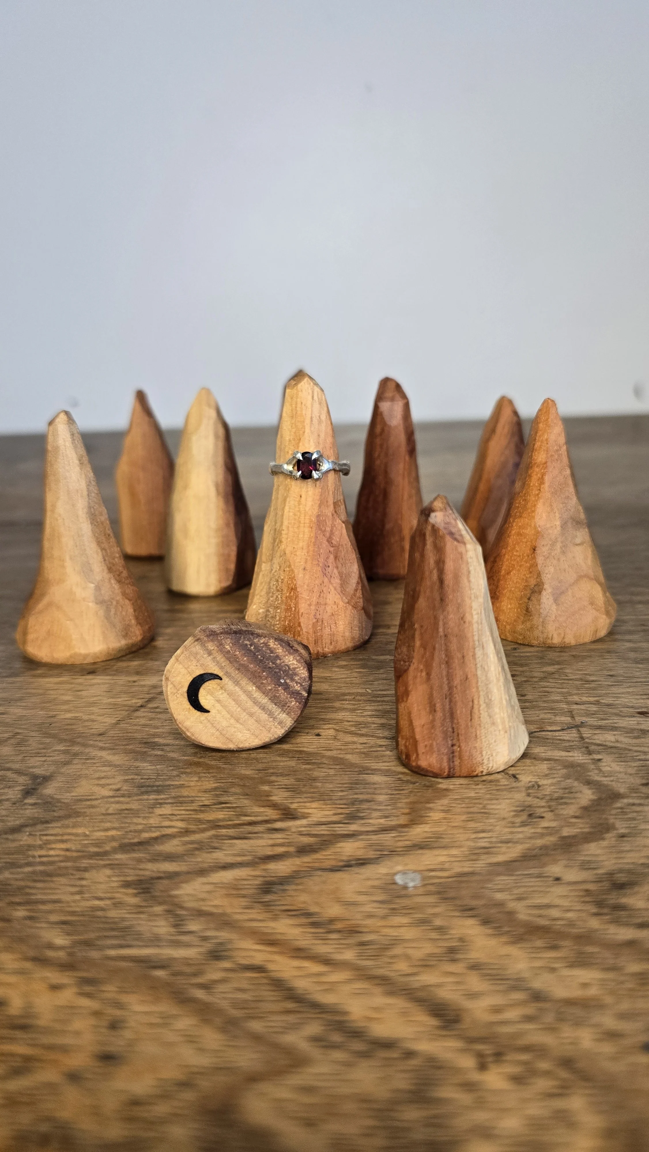 Tasmanian Blackwood Ring Display