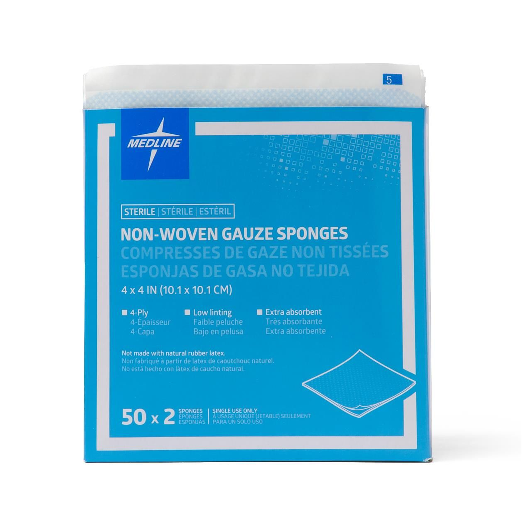 Sterile Gauze Pads – 4 × 4 Inches, 100 Count