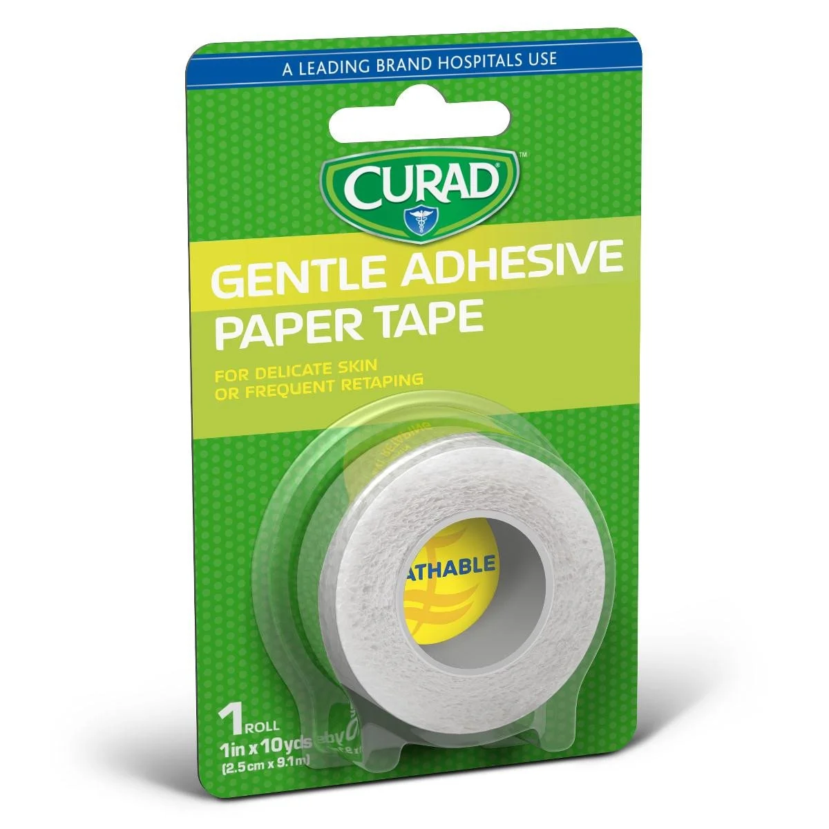 Medical Paper Tape – 1 Inch × 10 Yards (1 Roll)
