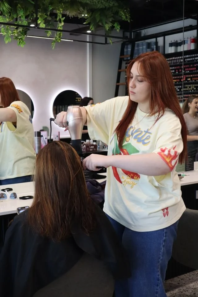 Find JAK Hair Collective on the Gold Coast and in the Tweed Shire: Reedy Creek, QLD and Casuarina, NSW. We look after soft blondes, lived-in balayage, brunettes, nanoplasty smoothing, styling, and maintenance that keeps your colour consistent between