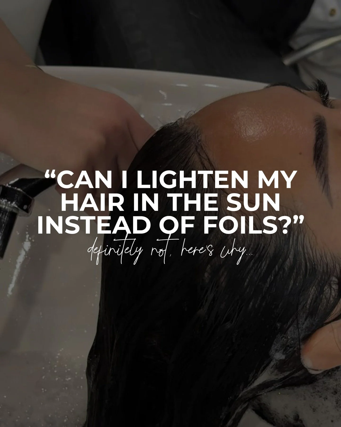 Summer PSA: skip the DIY sun-lighteners.
ㅤ
Peroxide + metals + UV = patchy lift, brassy mids, dry ends, and it can react with salon colour later. Extensions? Sprays can stain tapes, loosen wefts, and weaken bonds.
ㅤ
Want the glow without the damage? 