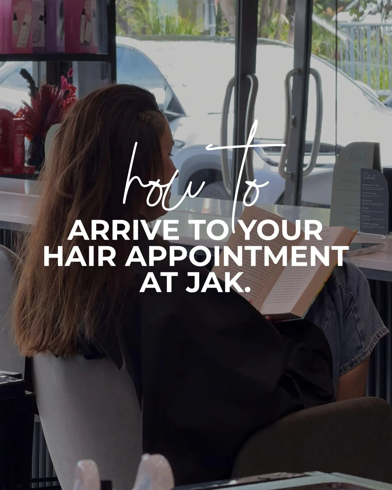 At JAK, our first priority is making sure you&rsquo;re fully set up before you even walk through the door!
ㅤ
Swipe through for some of our biggest pointers.
ㅤ

🏷️- Jak Hair Collective, Gold Coast, Reedy Creek Salon, Casuarina Hair, Blonde &amp; Bala