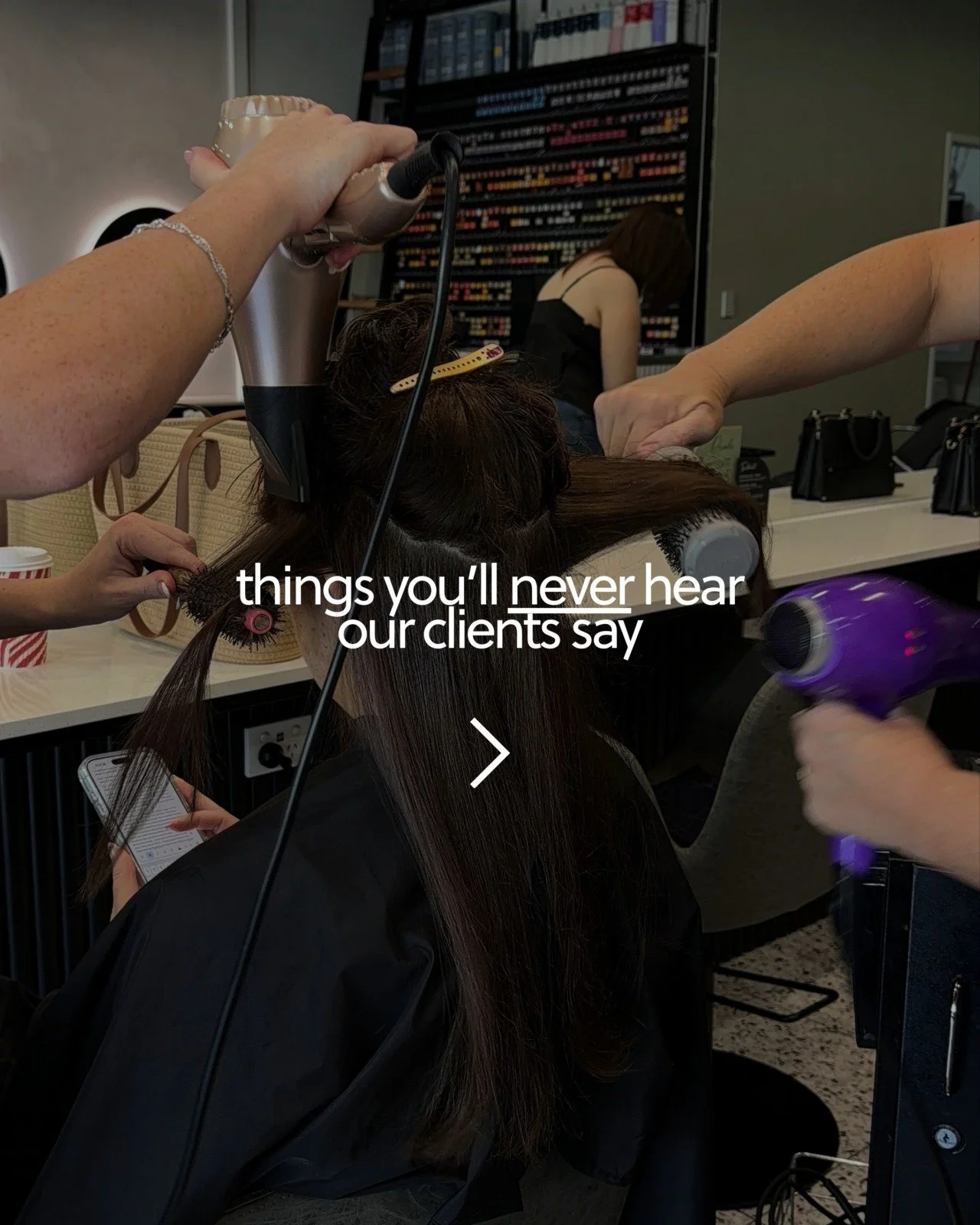 Not to toot our own horn BUT JAK clients would NEVER say this...
ㅤ
🏷️- Jak Hair Collective, Gold Coast, Reedy Creek Salon, Casuarina Hair, Blonde &amp; Balayage Specialist, Keratin Treatments, Hair Extensions Gold Coast, Wella Colour Experts, Health