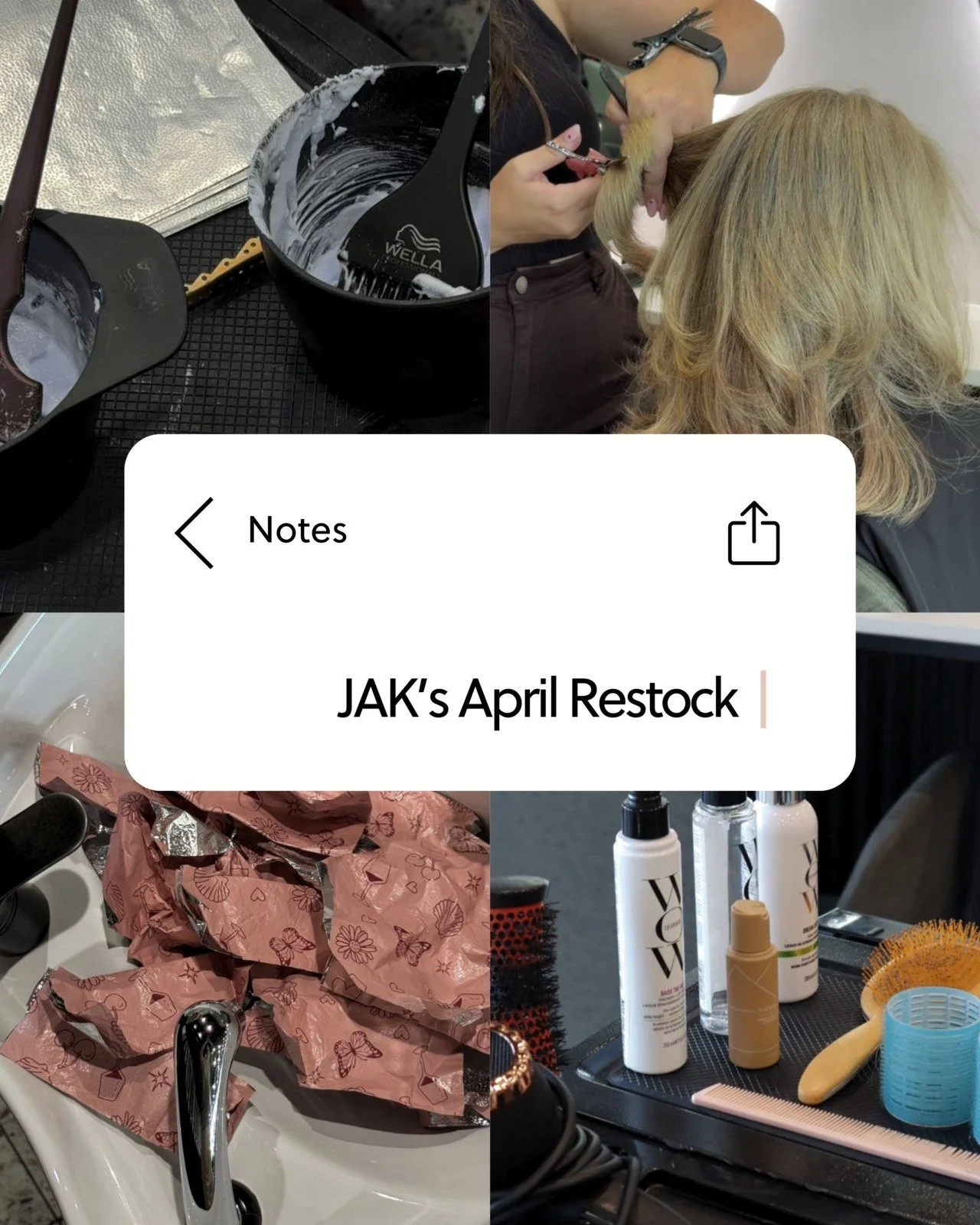 We're calling it now! You'll find Wella, System Professional and Natalie Anne in our salon trolleys this month...🛒🧡
ㅤ

🏷️- Jak Hair Collective, Gold Coast, Reedy Creek Salon, Casuarina Hair, Blonde &amp; Balayage Specialist, Keratin Treatments, Ha