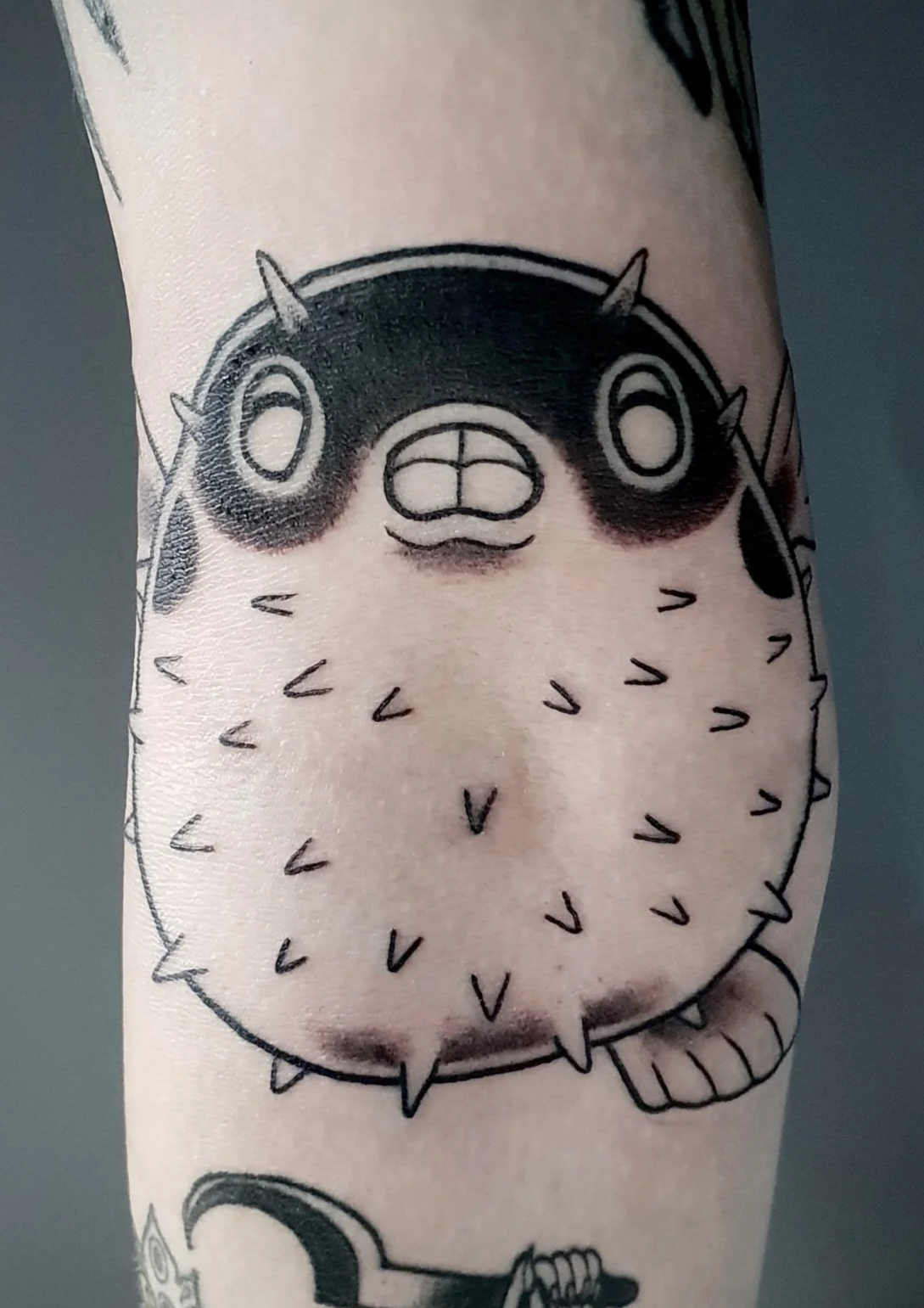 japanese tattoo fugu