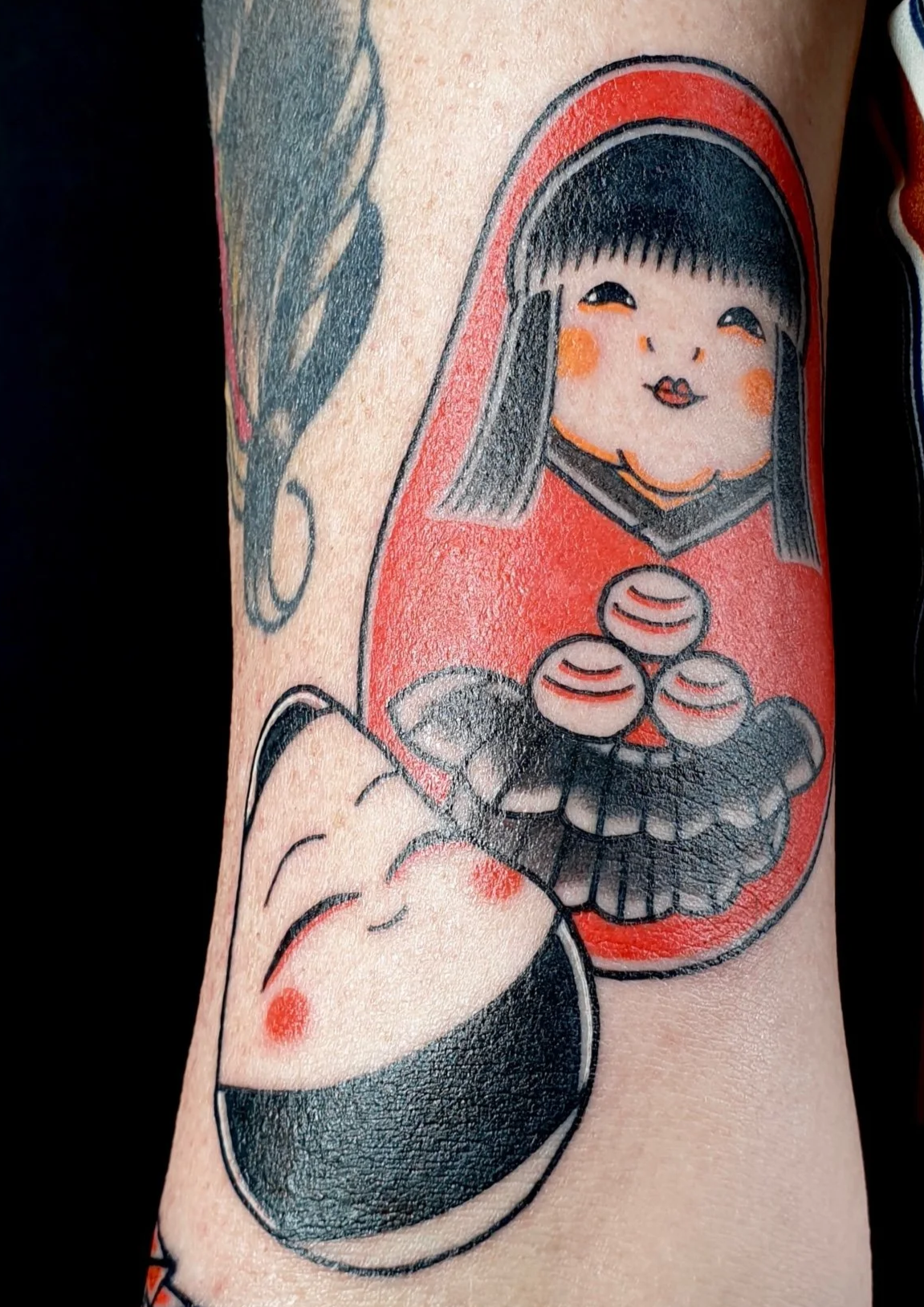 japanese dolls tattoo