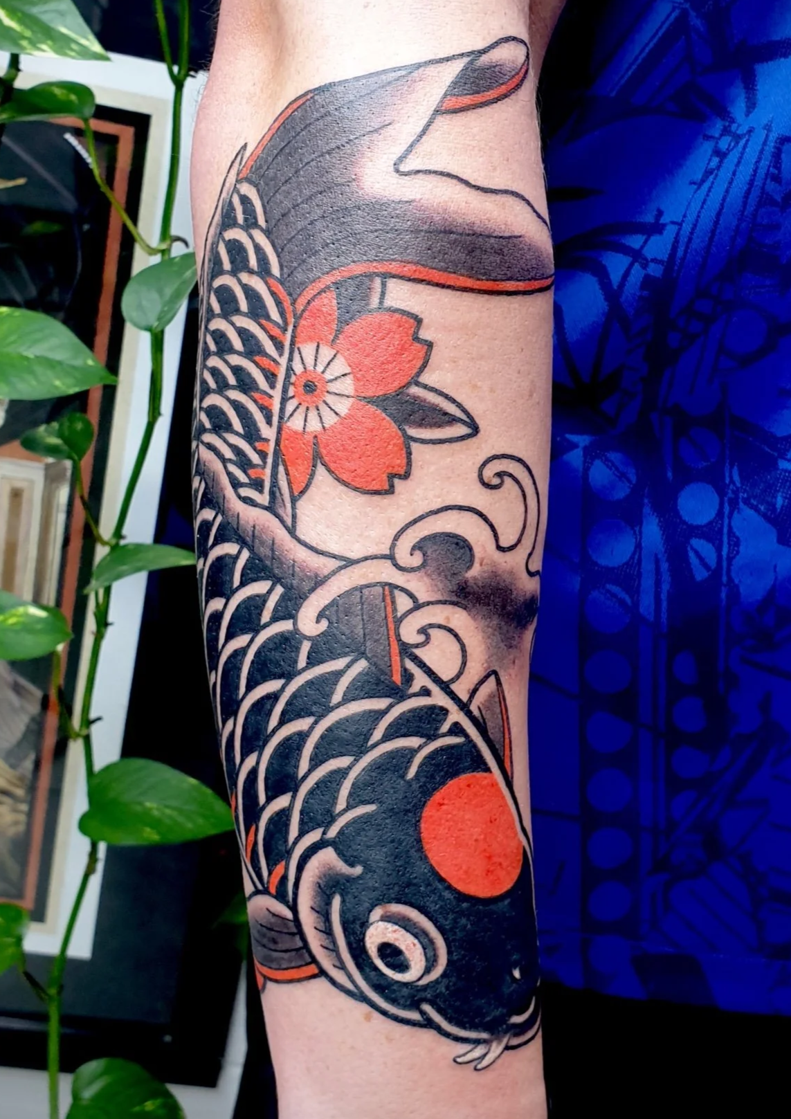 koi fish tattoo