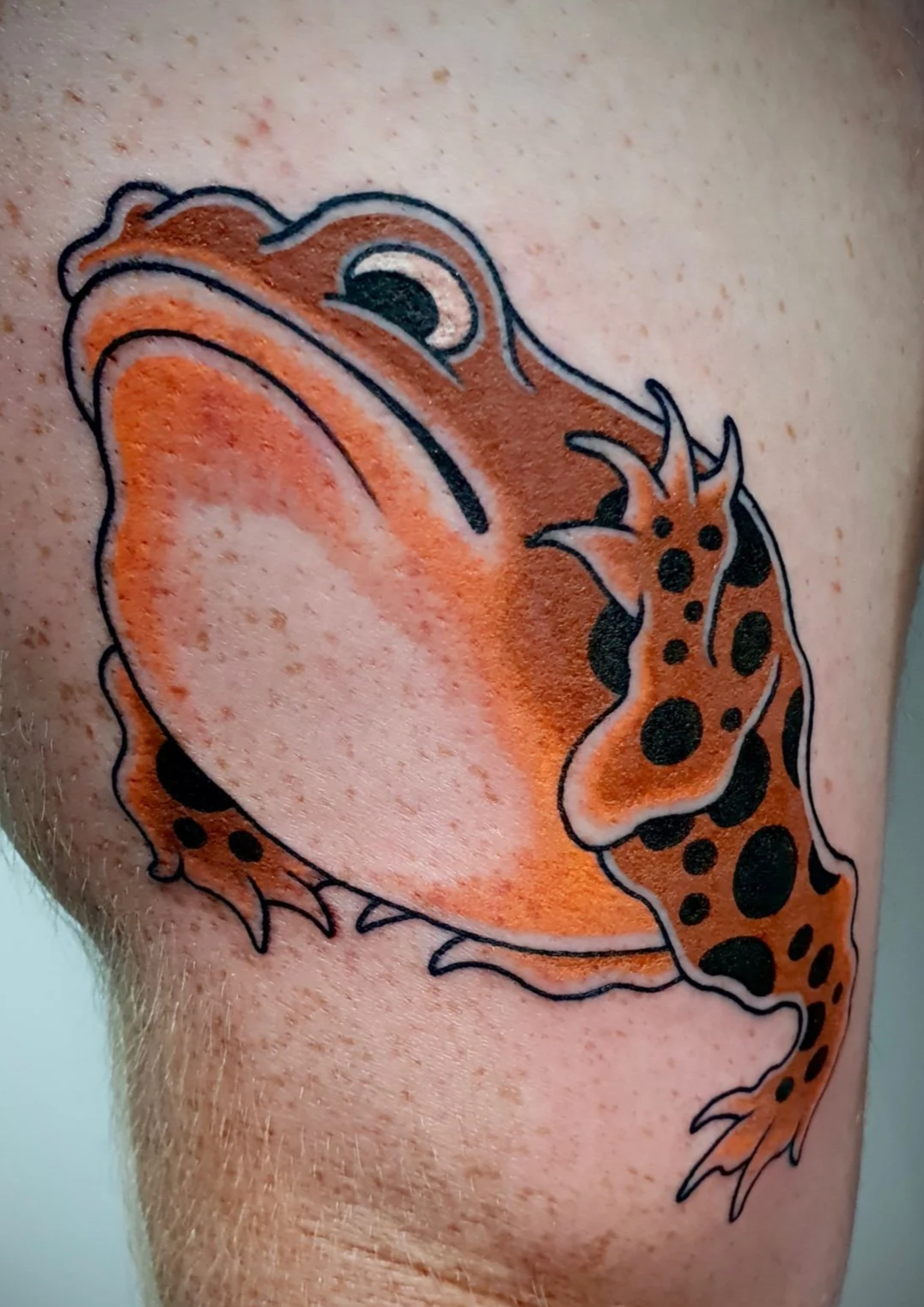 japanese toad tattoo