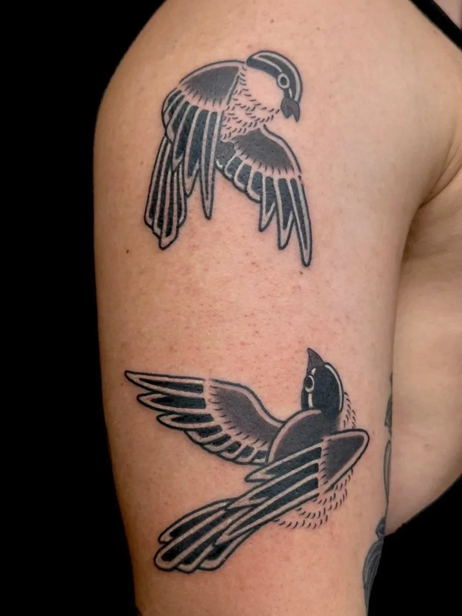 japanese bird tattoo