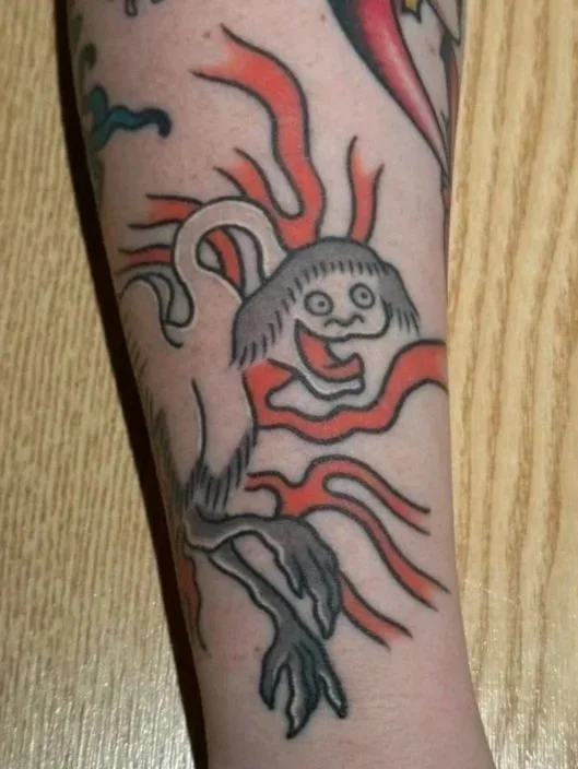 japanese yokai tattoo