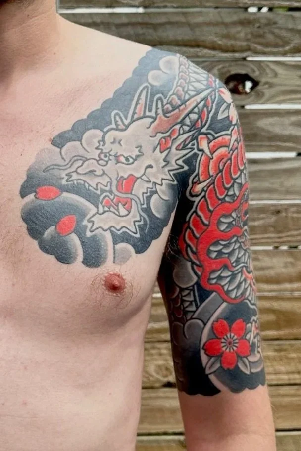 japanese dragon sleeve